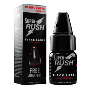 Super Rush Black Label 10ml com Inalador